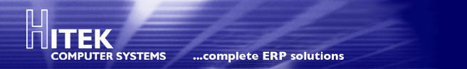 Hitek Computer Systems ... complete ERP solutions